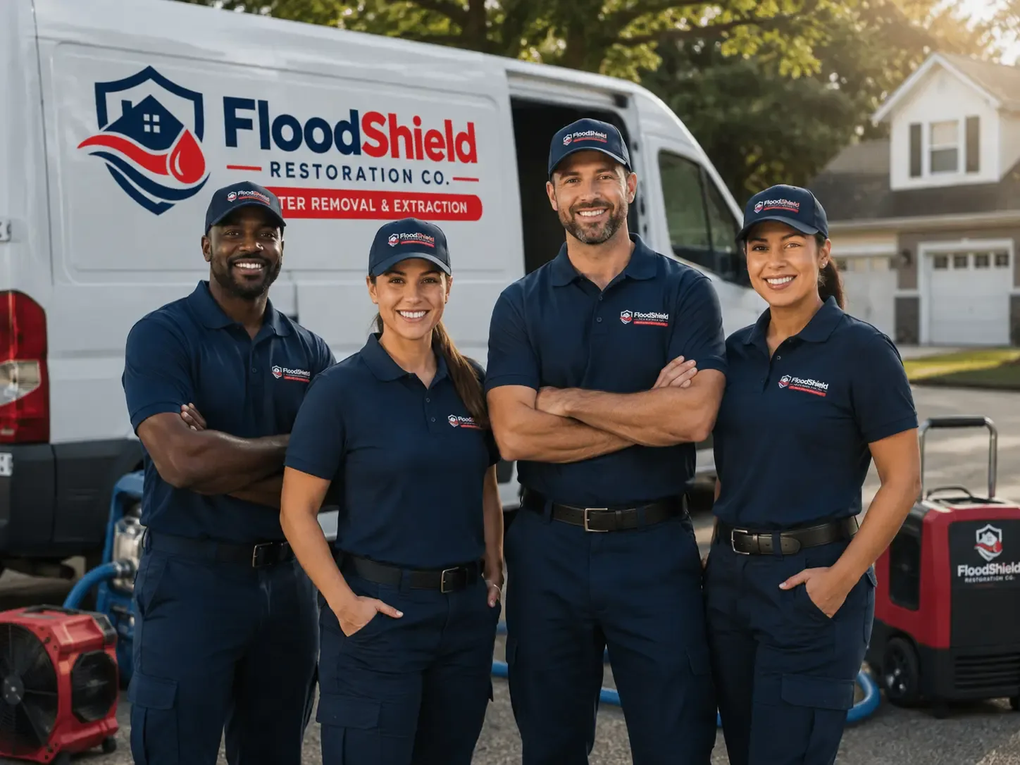 Flood Damage Restoration company in Frederic, WI